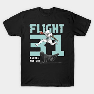 Raheem Mostert Miami Flight 31 T-Shirt